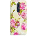 Etui na telefon NOKIA 5.1 KWIATY FLOWERS