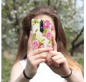 Etui na telefon NOKIA 5.1 KWIATY FLOWERS