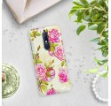 Etui na telefon NOKIA 5.1 KWIATY FLOWERS