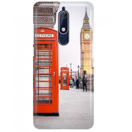 Etui na telefon NOKIA 5.1 LONDYN BIG BEN