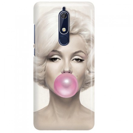 Etui na telefon NOKIA 5.1 MARMUROWE