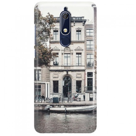 Etui na telefon NOKIA 5.1 TRIANGLES TRÓJKĄTY