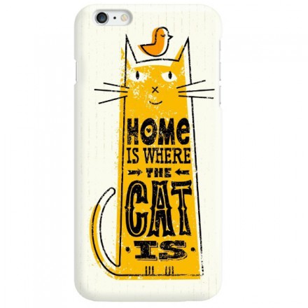 Etui na telefon APPLE IPHONE 6 PLUS / 6S PLUS HOME IS WHERE THE CAT IS