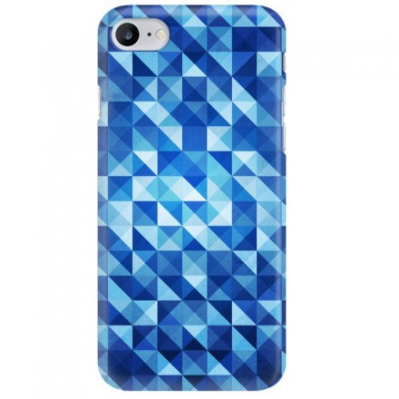 Etui na telefon APPLE IPHONE 7 / 8 BLUE GEOMETRIC