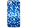 Etui na telefon APPLE IPHONE 7 / 8 BLUE GEOMETRIC