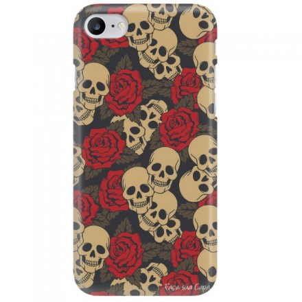 Etui na telefon APPLE IPHONE 7 / 8 CZASZKA SKULL