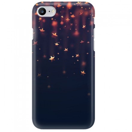 Etui na telefon APPLE IPHONE 7 / 8 GWIAZDKI BŁĘKITNE