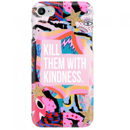 Etui na telefon APPLE IPHONE 7 / 8 KILL THEM WITH KINDNESS