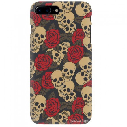 Etui na telefon APPLE IPHONE 7 PLUS / 8 PLUS CZASZKA SKULL