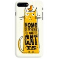 Etui na telefon APPLE IPHONE 7 PLUS / 8 PLUS HOME IS WHERE THE CAT IS