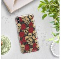 Etui na telefon APPLE IPHONE X / IPHONE XS CZASZKA SKULL