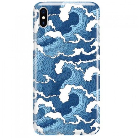 Etui na telefon APPLE IPHONE X / IPHONE XS FALE WAVES
