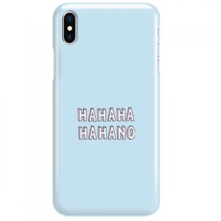 Etui na telefon APPLE IPHONE X / IPHONE XS HAHAHA