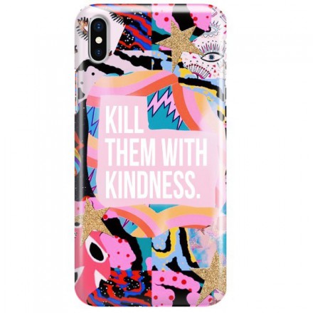 Etui na telefon APPLE IPHONE X / IPHONE XS KILL THEM WITH KINDNESS