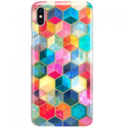 Etui na telefon APPLE IPHONE X / IPHONE XS KOLOROWE COLORFULL