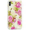 Etui na telefon APPLE IPHONE X / IPHONE XS KWIATY FLOWERS