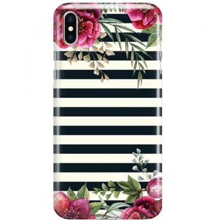 Etui na telefon APPLE IPHONE X / IPHONE XS KWIATY WIOSENNE