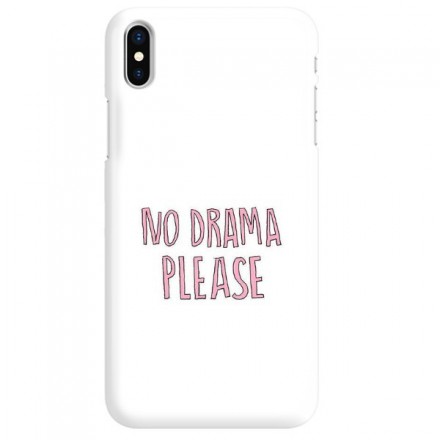 Etui na telefon APPLE IPHONE X / IPHONE XS NIEBIESKIE LIŚCIE