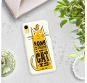 Etui na telefon APPLE IPHONE XR HOME IS WHERE THE CAT IS