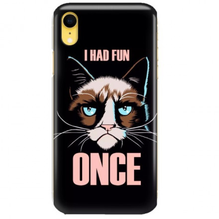 Etui na telefon APPLE IPHONE XR I HAD FUN ONCE