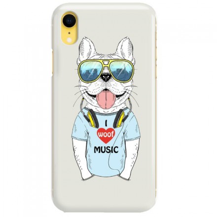 Etui na telefon APPLE IPHONE XR I LOVE MUSIC