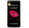 Etui na telefon APPLE IPHONE XR KISS ME TO UNLOCK