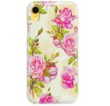 Etui na telefon APPLE IPHONE XR KWIATY FLOWERS