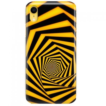 Etui na telefon APPLE IPHONE XR ŻÓŁTO CZARNE