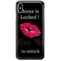 Etui na telefon APPLE IPHONE XS MAX KISS ME TO UNLOCK