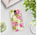 Etui na telefon LG K10 2017 KWIATY FLOWERS