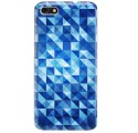 Etui na telefon HUAWEI P9 LITE MINI BLUE GEOMETRIC