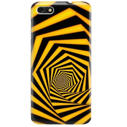 Etui na telefon HUAWEI P9 LITE MINI ŻÓŁTO CZARNE