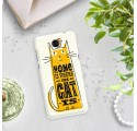 Etui na telefon HUAWEI Y5 2017 / Y6 2017 HOME IS WHERE THE CAT IS