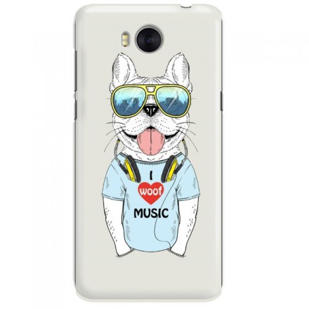 Etui na telefon HUAWEI Y5 2017 / Y6 2017 I LOVE MUSIC