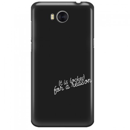 Etui na telefon HUAWEI Y5 2017 / Y6 2017 IT IS LOCKED FOR AREASONS