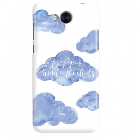 Etui na telefon HUAWEI Y5 2017 / Y6 2017 KEEP YOUR HEAD IN THE CLOUDS