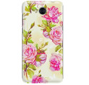 Etui na telefon HUAWEI Y5 2017 / Y6 2017 KWIATY FLOWERS