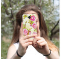 Etui na telefon HUAWEI Y5 2017 / Y6 2017 KWIATY FLOWERS