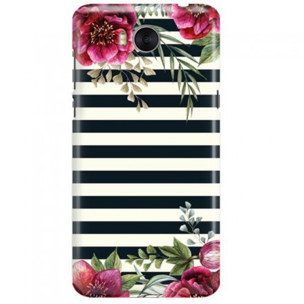 Etui na telefon HUAWEI Y5 2017 / Y6 2017 KWIATY WIOSENNE