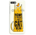 Etui na telefon HUAWEI Y9 2018 HOME IS WHERE THE CAT IS