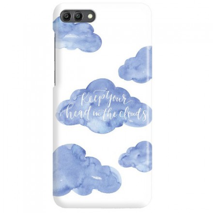 Etui na telefon HUAWEI Y9 2018 KEEP YOUR HEAD IN THE CLOUDS