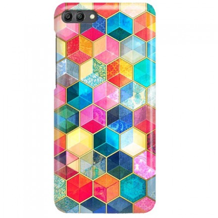 Etui na telefon HUAWEI Y9 2018 KOLOROWE COLORFULL