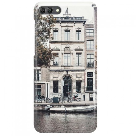 Etui na telefon HUAWEI Y9 2018 TRIANGLES TRÓJKĄTY