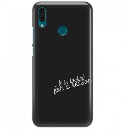 Etui na telefon HUAWEI Y9 2019 IT IS LOCKED FOR AREASONS