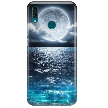 Etui na telefon HUAWEI Y9 2019 KSIĘŻYC NOC