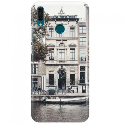 Etui na telefon HUAWEI Y9 2019 TRIANGLES TRÓJKĄTY