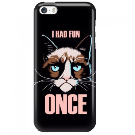 Etui na telefon APPLE IPHONE 5 / 5S / SE I HAD FUN ONCE