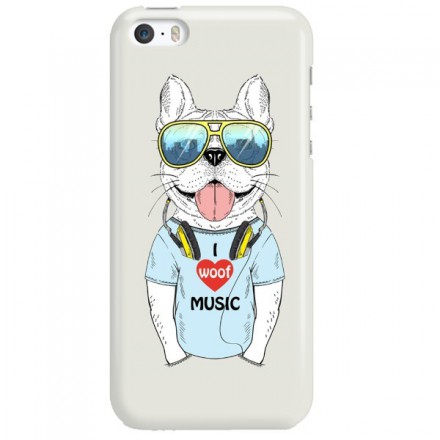 Etui na telefon APPLE IPHONE 5 / 5S / SE I LOVE MUSIC