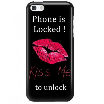 Etui na telefon APPLE IPHONE 5 / 5S / SE KISS ME TO UNLOCK