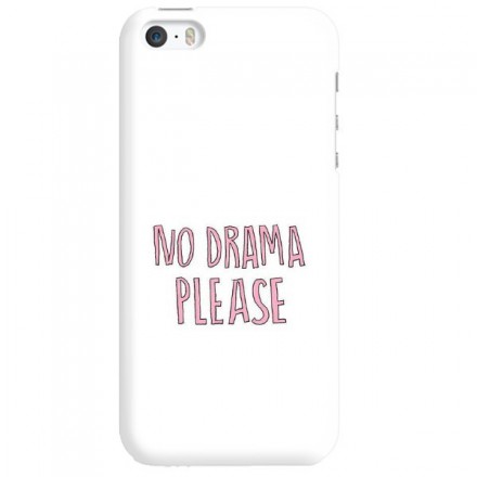 Etui na telefon APPLE IPHONE 5 / 5S / SE NIEBIESKIE LIŚCIE